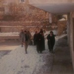 حضور آیت الله غضنفری (امام جمعه مرحوم خوانسار) در دبیرستان