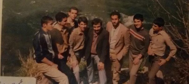 ازچپ: آقایان مقیمی، توکلی، ایران پور، شهید تائبی، دبیر محترم صبوحی، نوروزی، توکلی و میرخسروی.