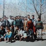 سال 1375، کلاس اول با آقای قاضی زاهدی دبیر عربی