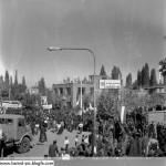 کد 11: (ارسالی آقای امیرباقری): فلکه سرچشمه، احتمالا تشییع جنازه مرحوم آیت الله علوی