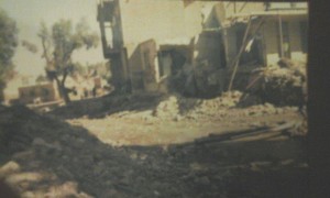 خوانسار بعد از سیل مرداد66:  محله شهرک (شیرک)- عکس از آقای سید جلال جعفری